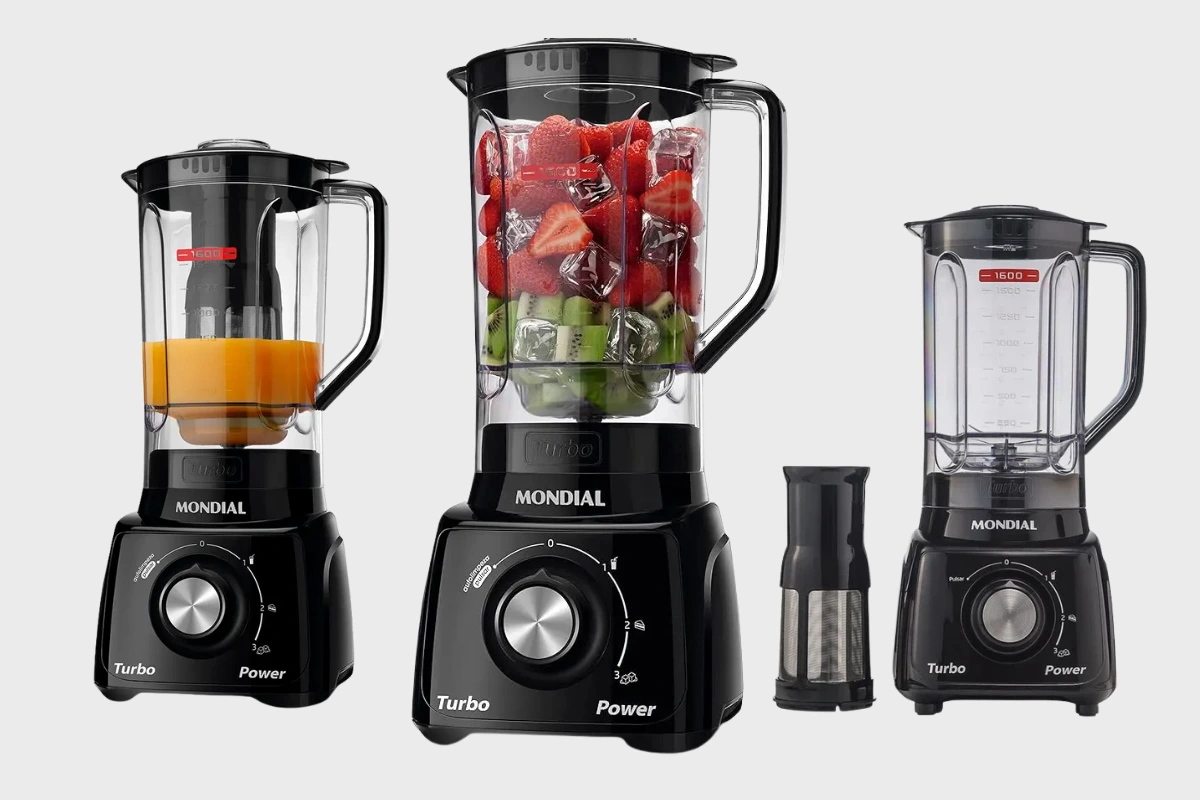 Liquidificador Turbo Power Mondial 550W L-99 FR